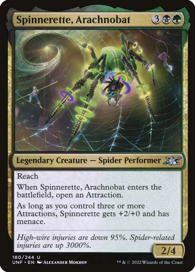 Spinnerette, Arachnobat 「UNF/180」「EN」