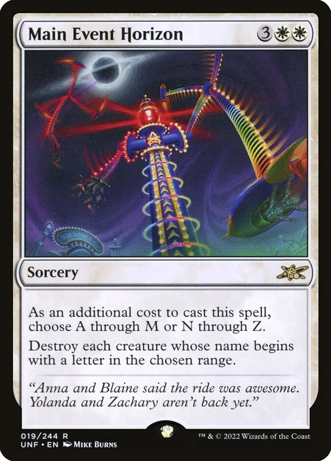 Main Event Horizon 「UNF/19」「EN」