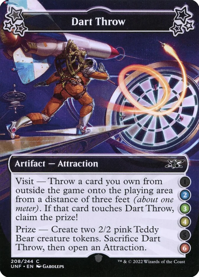 Dart Throw 「UNF/208a」「EN」