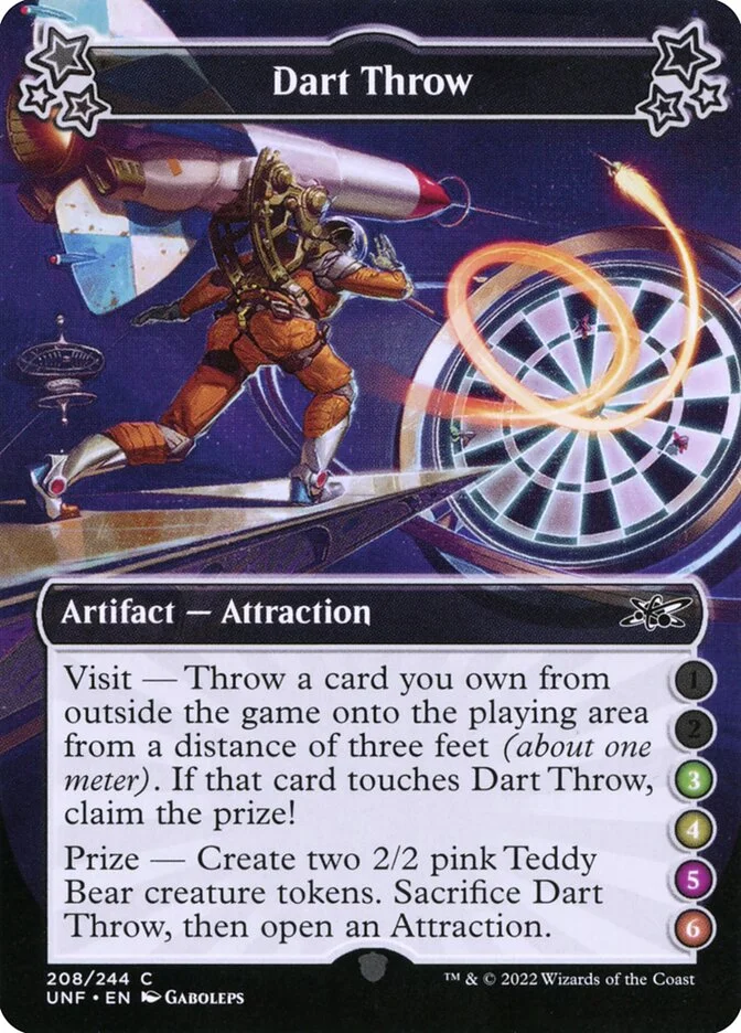 Dart Throw 「UNF/208d」「EN」