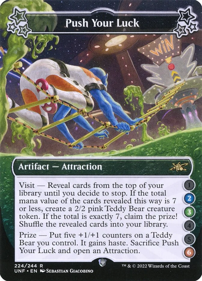 Push Your Luck 「UNF/224a」「EN」