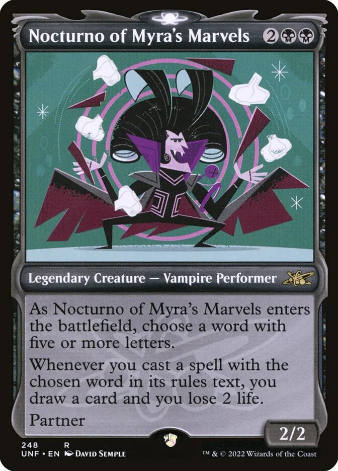Nocturno of Myra's Marvels 「UNF/248」「EN」