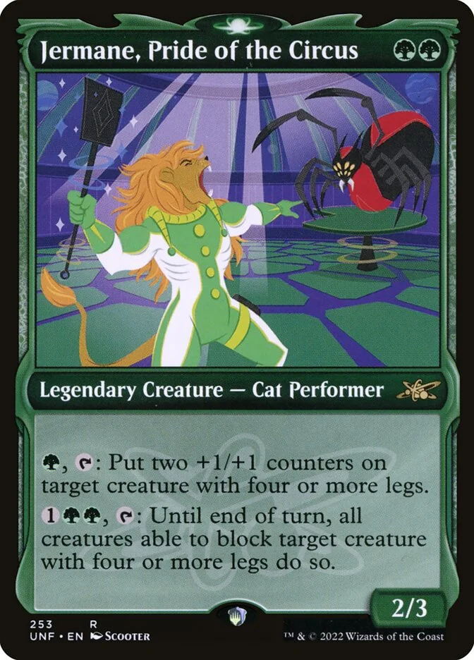 Jermane, Pride of the Circus 「UNF/253」「EN」