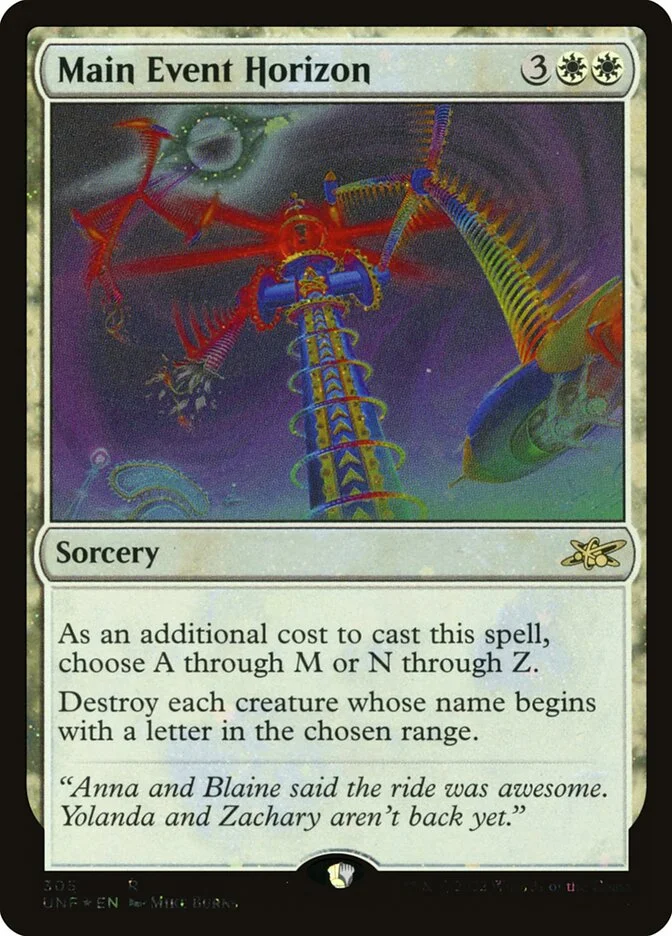 Main Event Horizon 「UNF/305」「EN」