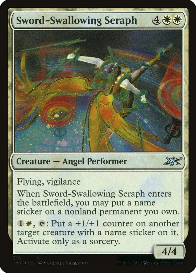 Sword-Swallowing Seraph 「UNF/316」「EN」