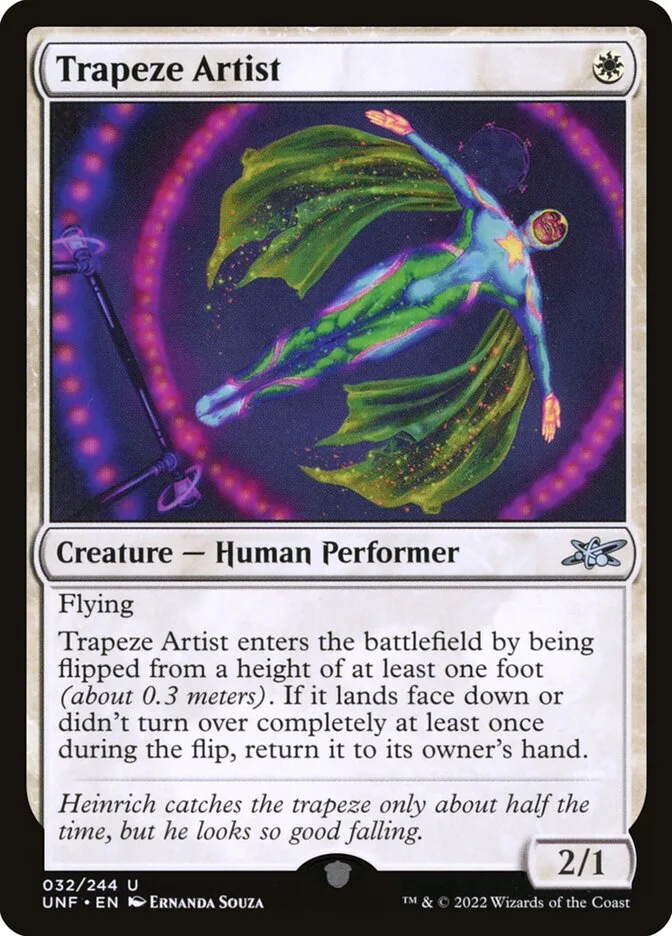 Trapeze Artist 「UNF/32」「EN」