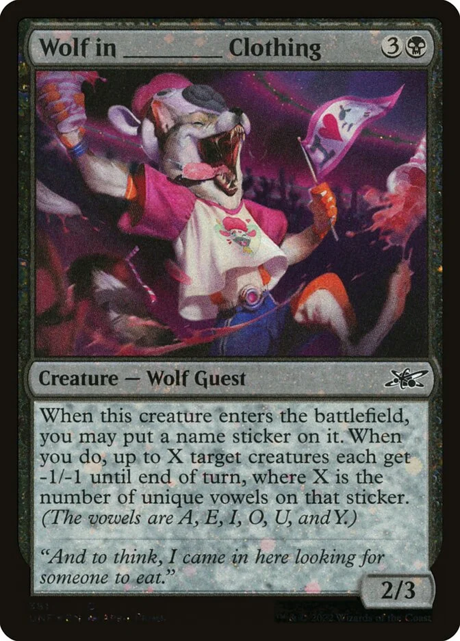 Wolf in _____ Clothing 「UNF/381」「EN」