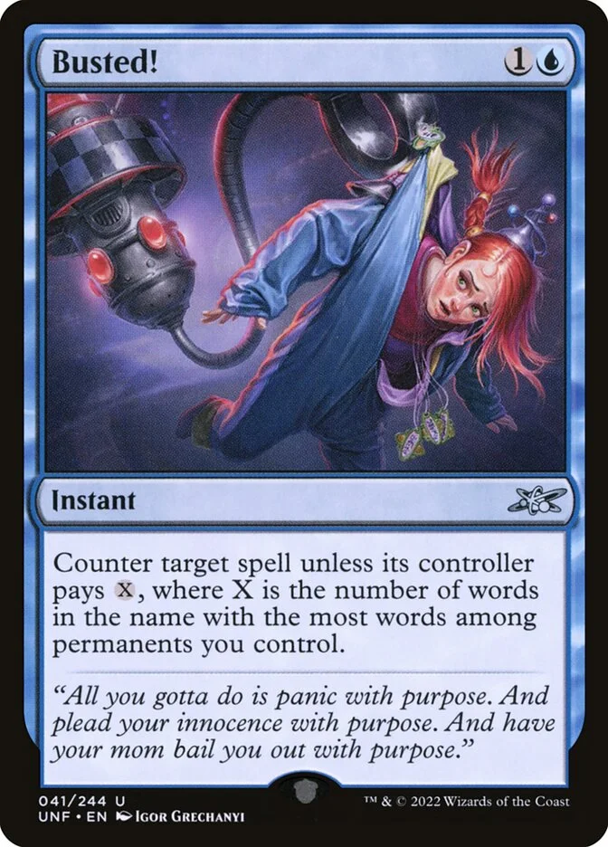 Busted! 「UNF/41」「EN」