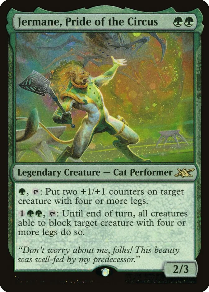 Jermane, Pride of the Circus 「UNF/430」「EN」