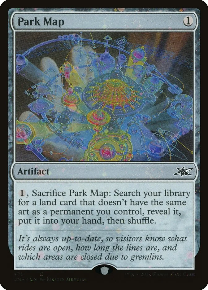 Park Map 「UNF/476」「EN」