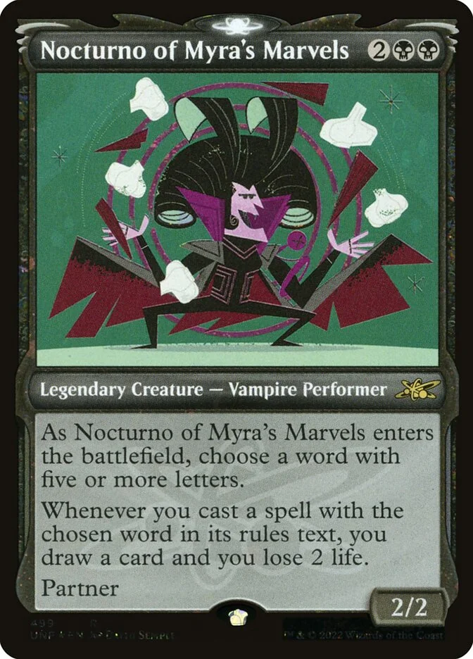 Nocturno of Myra's Marvels 「UNF/499」「EN」
