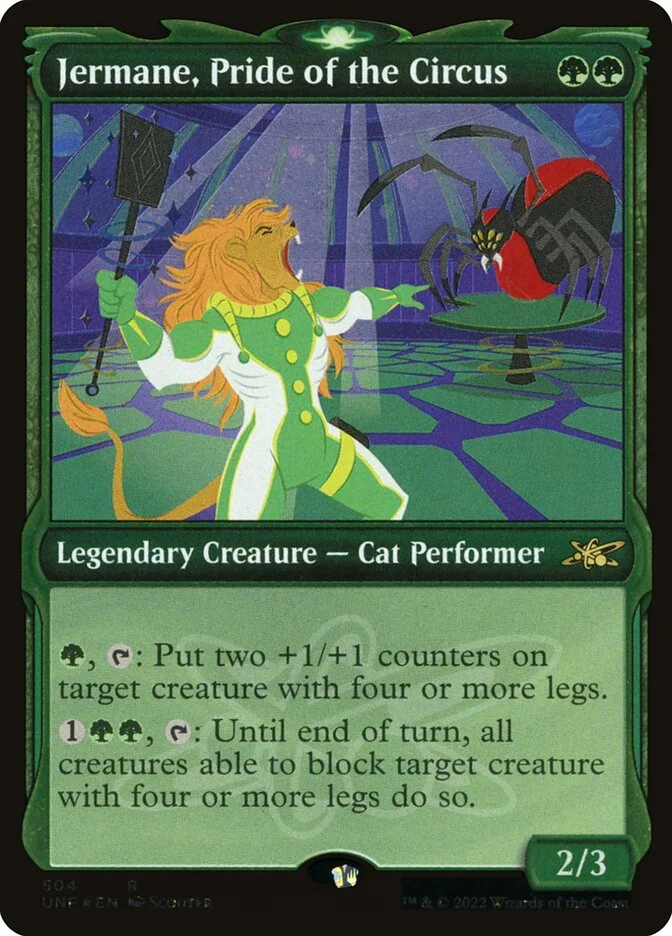 Jermane, Pride of the Circus 「UNF/504」「EN」