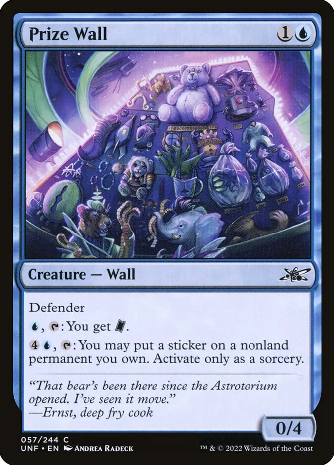 Prize Wall 「UNF/57」「EN」