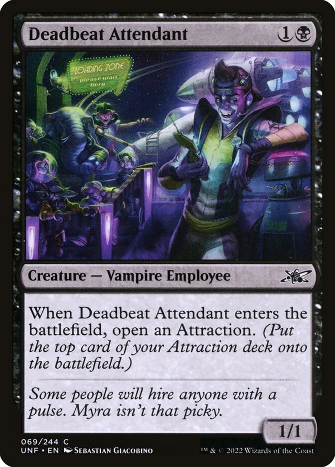 Deadbeat Attendant 「UNF/69」「EN」