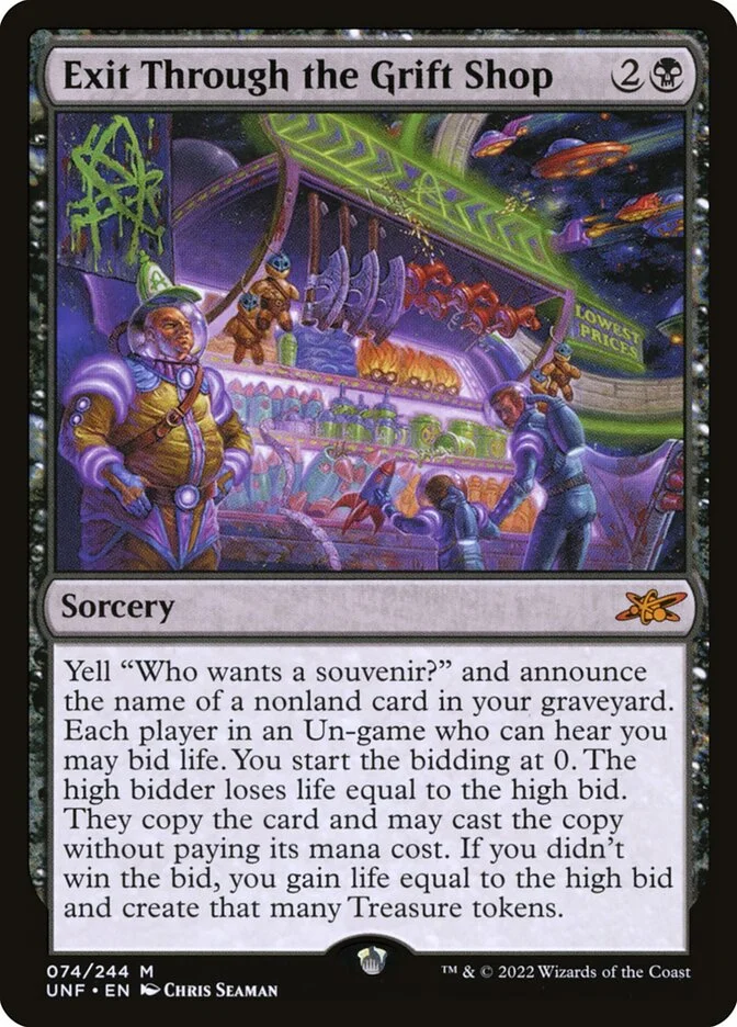 Exit Through the Grift Shop 「UNF/74」「EN」