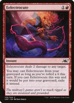 Eelectrocute #106 · Magic: The Gathering