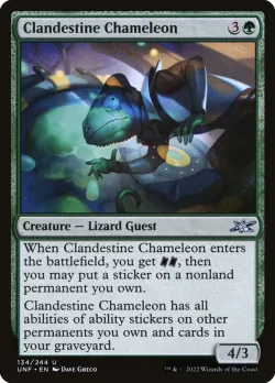 Clandestine Chameleon #134 · Magic: The Gathering