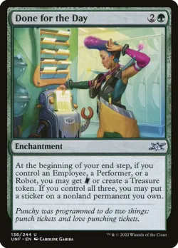 Done for the Day #136 · Magic: The Gathering