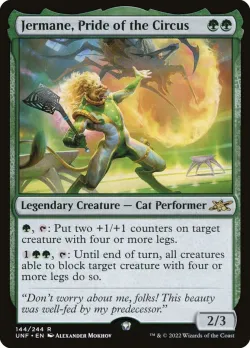 Jermane, Pride of the Circus #144 · Magic: The Gathering