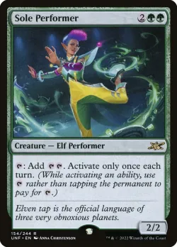 Sole Performer #154 · Magic: The Gathering