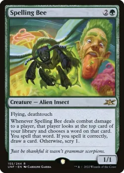 Spelling Bee #155 · Magic: The Gathering