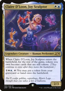 Claire D'Loon, Joy Sculptor #165 · Magic: The Gathering