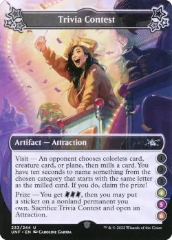Trivia Contest #233f · Magic: The Gathering