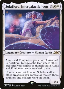Solaflora, Intergalactic Icon #27 · Magic: The Gathering