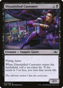 Dissatisfied Customer #72 · Magic: The Gathering