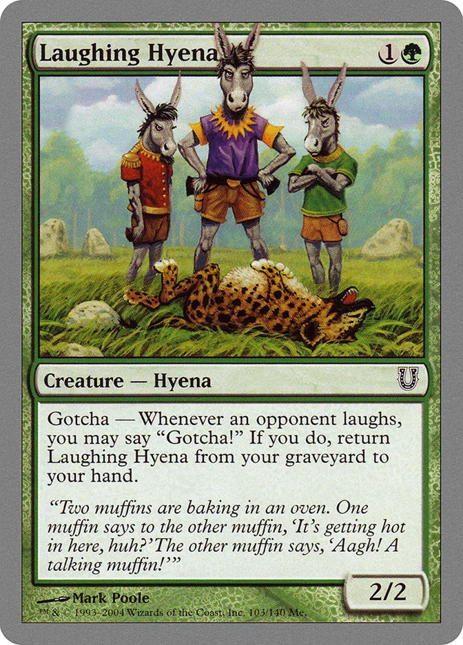 Laughing Hyena 「UNH/103」「EN」