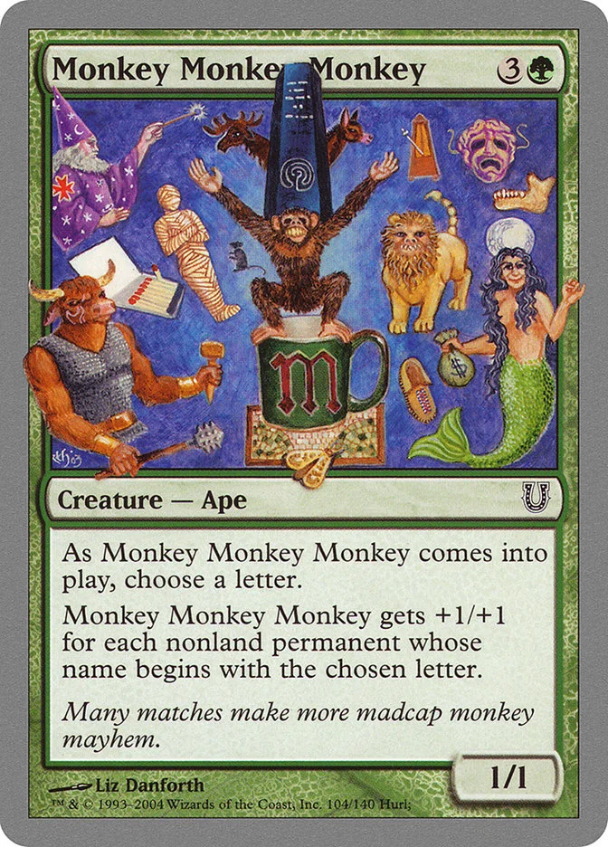 Monkey Monkey Monkey 「UNH/104」「EN」