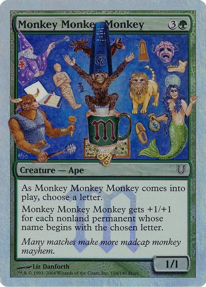 Monkey Monkey Monkey 「UNH/104★」「EN」