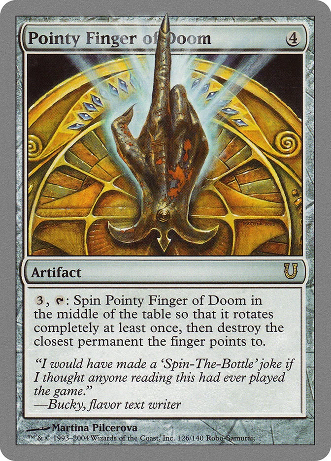 Pointy Finger of Doom 「UNH/126」「EN」