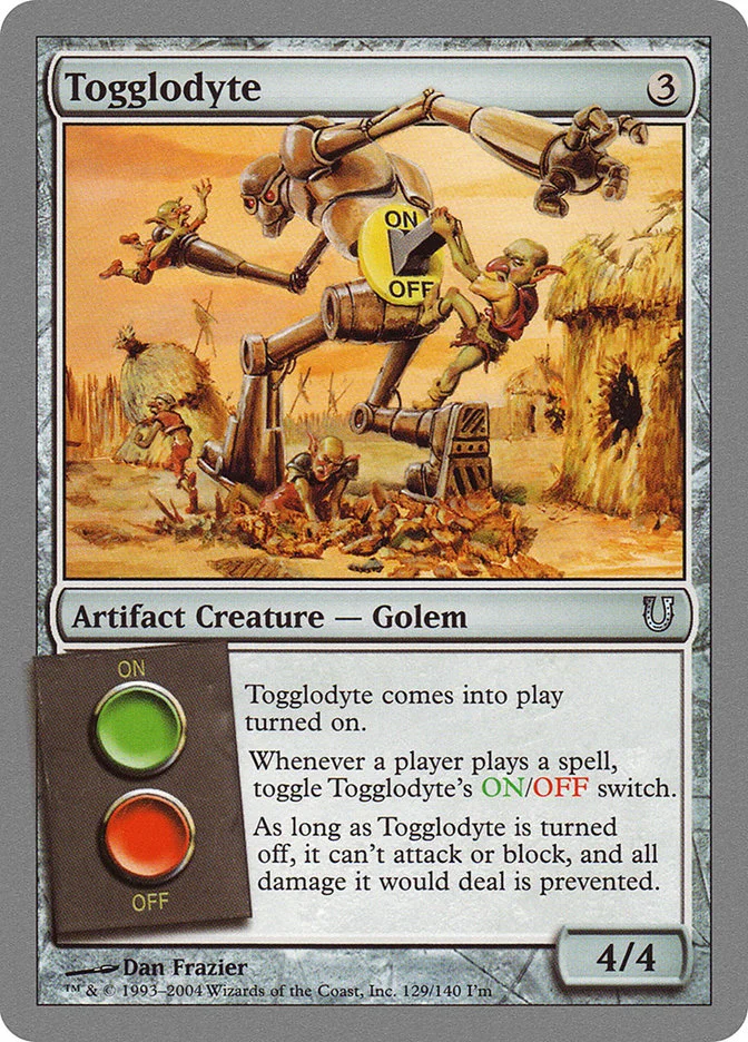 Togglodyte 「UNH/129」「EN」