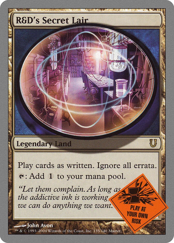 R&D's Secret Lair 「UNH/135」「EN」