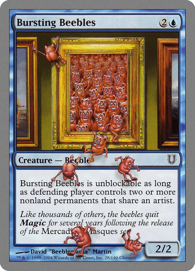 Bursting Beebles 「UNH/28」「EN」