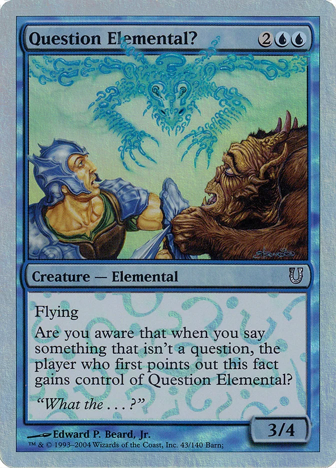 Question Elemental? 「UNH/43★」「EN」