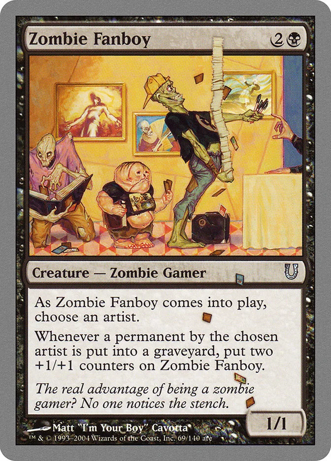 Zombie Fanboy 「UNH/69」「EN」