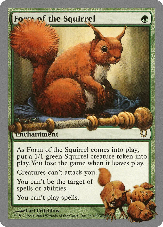 Form of the Squirrel 「UNH/96」「EN」