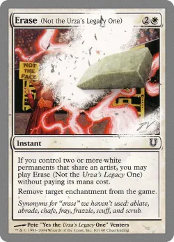 Erase (Not the Urza's Legacy One) #10 · Magic: The Gathering