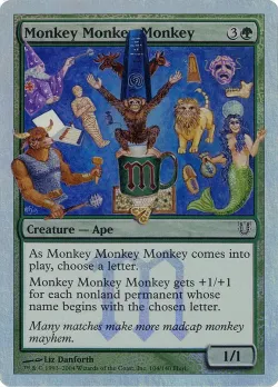 Monkey Monkey Monkey 「UNH/104★」「EN」