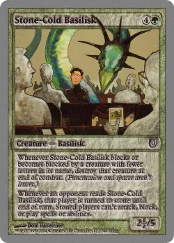 Stone-Cold Basilisk 「UNH/112」「EN」