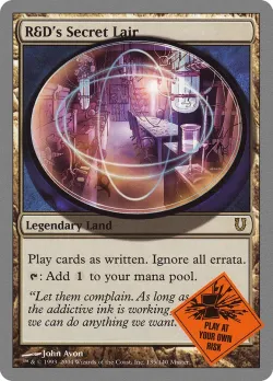 R&D's Secret Lair 「UNH/135」「EN」