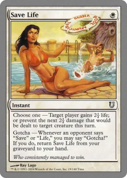 Save Life #19 · Magic: The Gathering