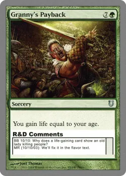 Granny's Payback #99 · Magic: The Gathering