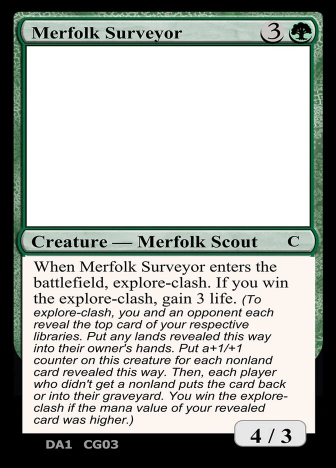 Merfolk Surveyor 「UNK/CG03d」「EN」