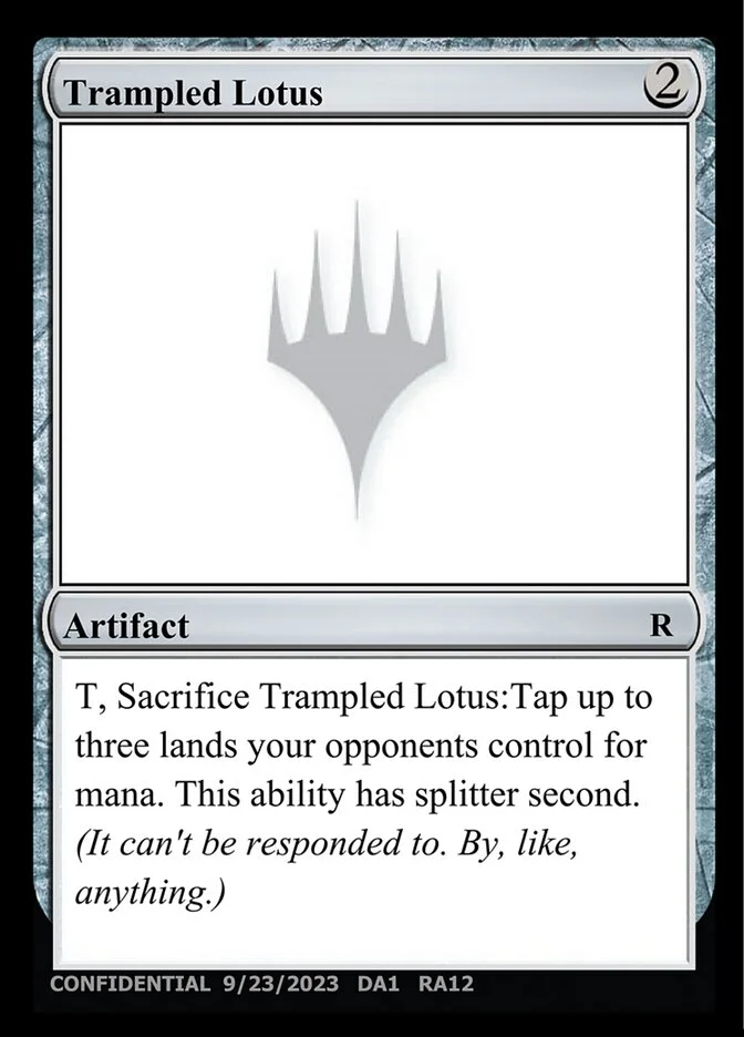 Trampled Lotus 「UNK/RA12b」「EN」