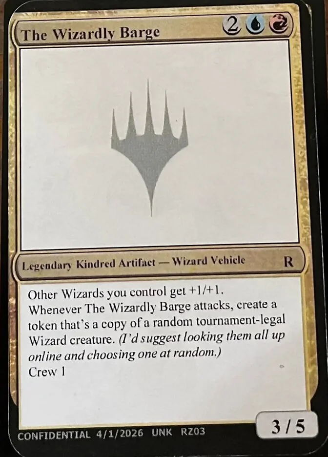 The Wizardly Barge 「UNK/RZ03r」「EN」