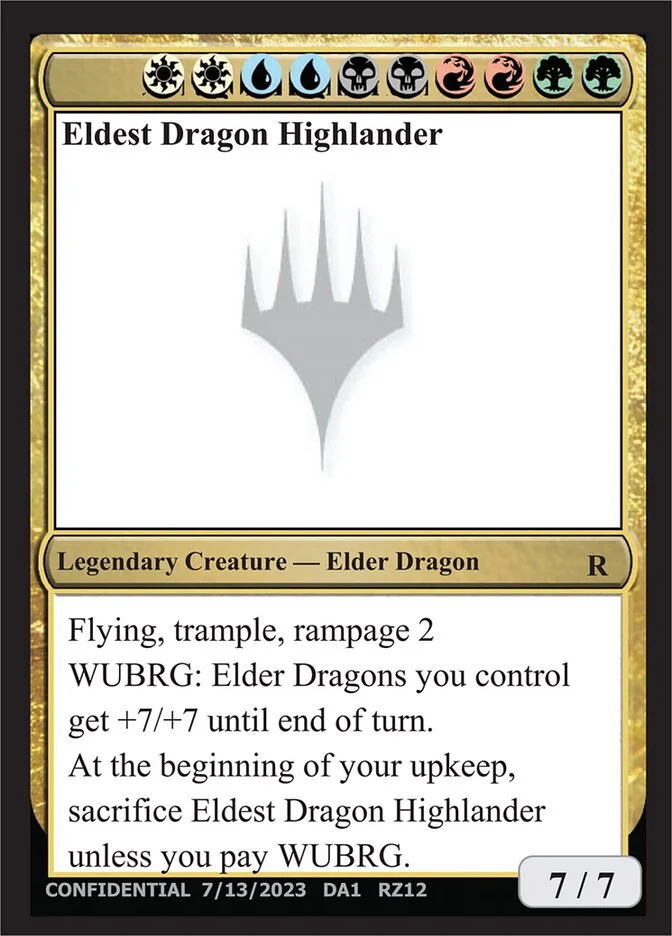 Eldest Dragon Highlander 「UNK/RZ12chan」「EN」
