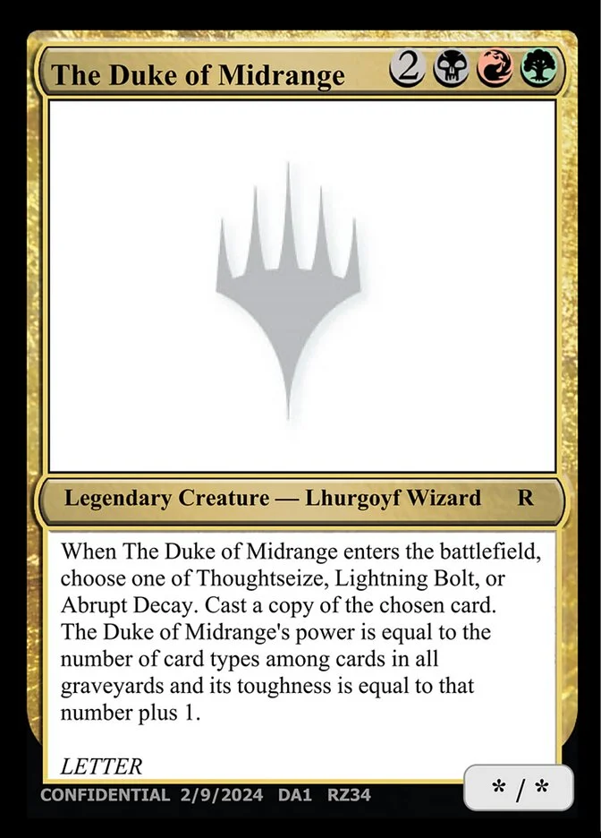 The Duke of Midrange 「UNK/RZ34」「EN」